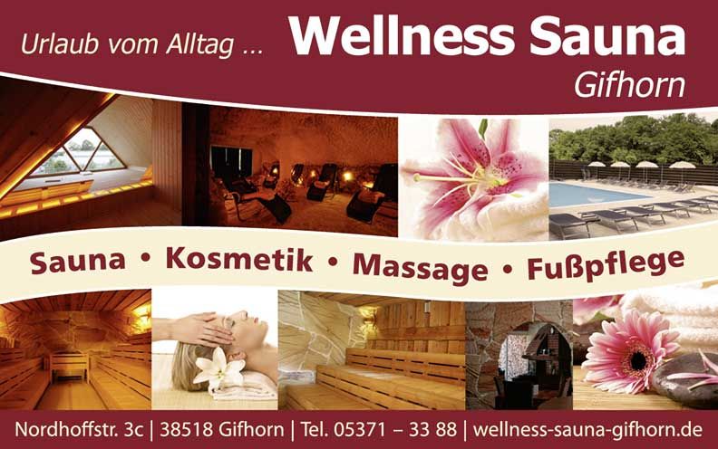 Wellness Sauna in Gifhorn